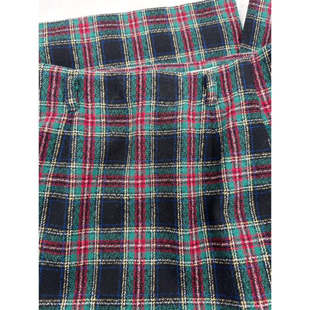 Pendleton Womens Black Stewart Tartan Wool Skirt Size 4 - Picture 7 of 7